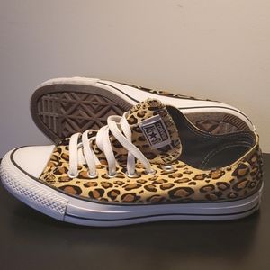 Leopard Print Converse